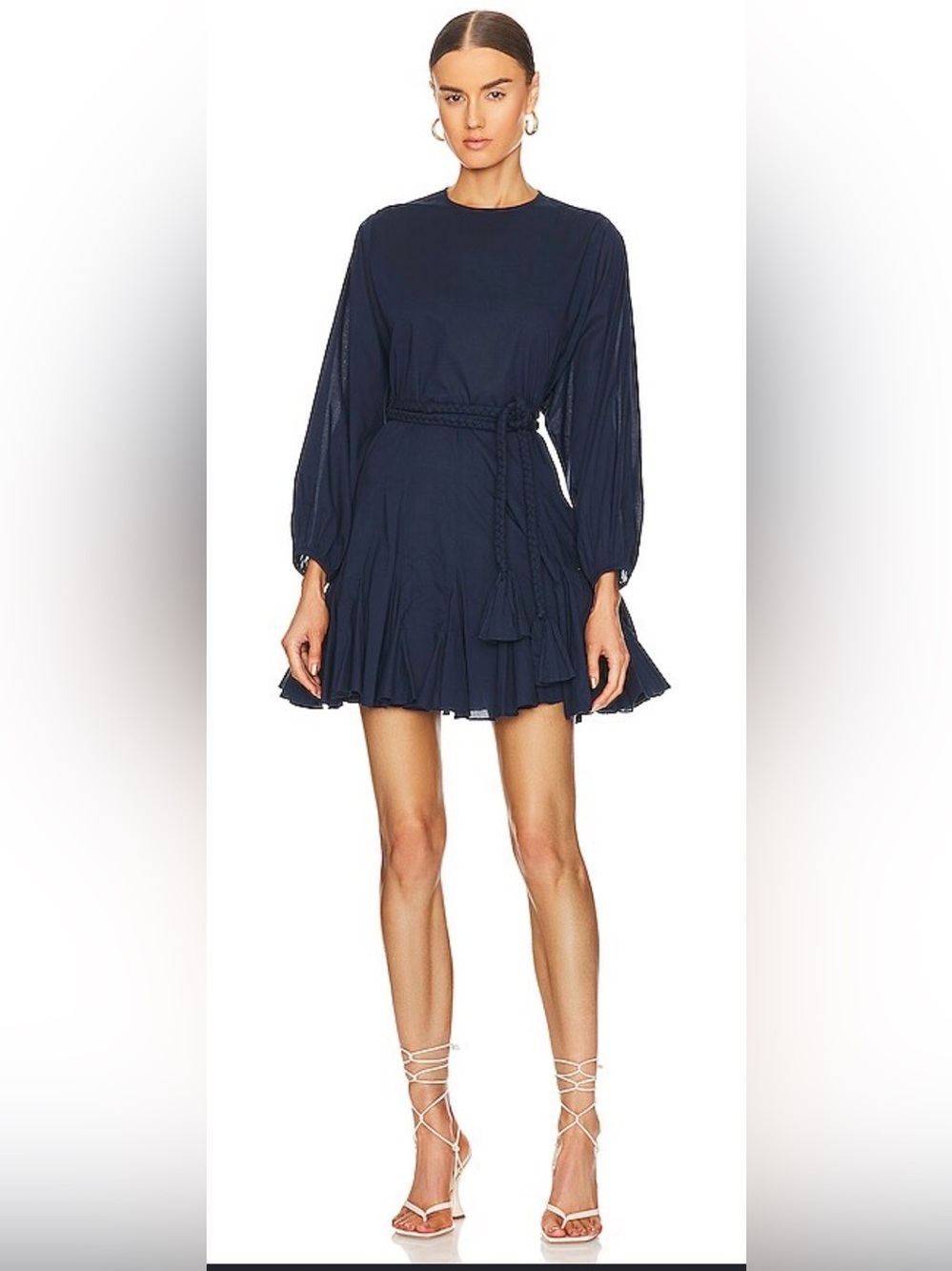 Rhode Ella Dress in Navy